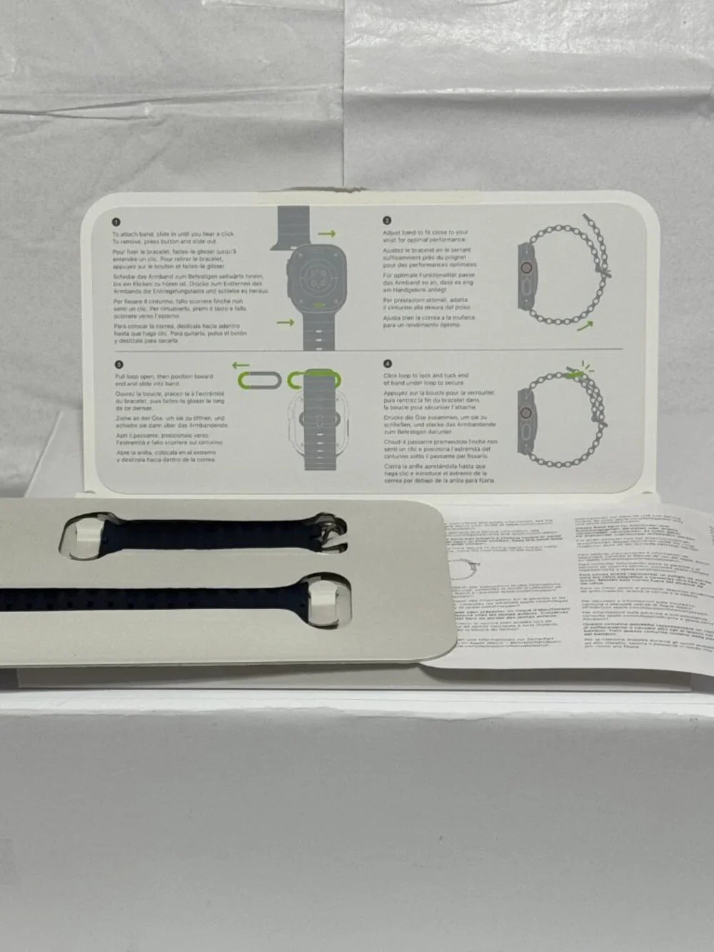 Apple Watch Ultra 2 49mm Titanium Blue Ocean Band GPS+Cellular w/ Original Box